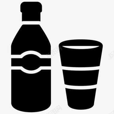 可乐瓶碳酸饮料软饮料图标