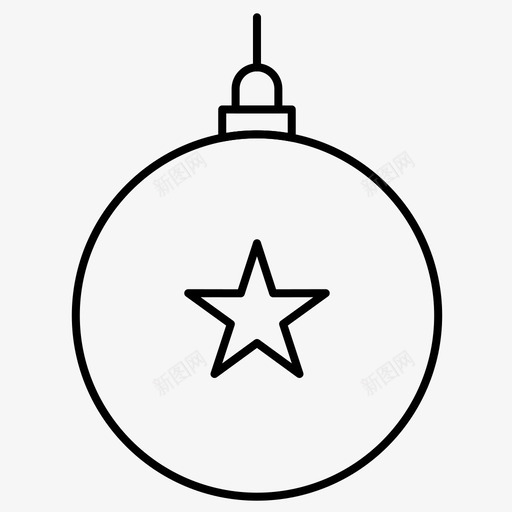 水晶球冬天圣诞节svg_新图网 https://ixintu.com 水晶球 冬天 圣诞节 雪花 装饰品