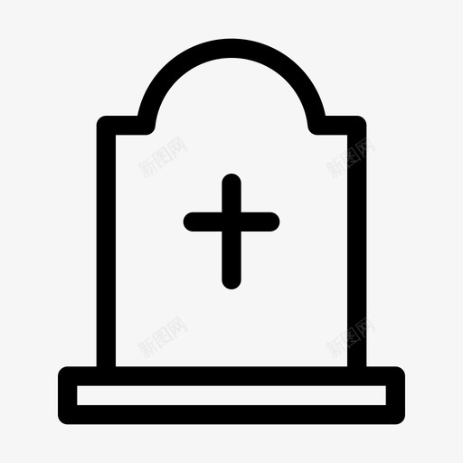 坟墓墓地死亡svg_新图网 https://ixintu.com 坟墓 墓地 死亡 墓碑 年月日