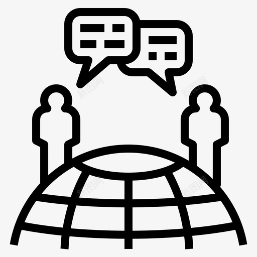 沟通社区社会svg_新图网 https://ixintu.com 社会 沟通 社区 谈话 传播 无现金 大纲