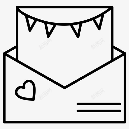 信聊天情书svg_新图网 https://ixintu.com 聊天 情书 留言