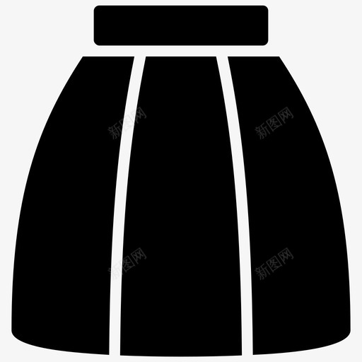 裙子女装连衣裙svg_新图网 https://ixintu.com 女装 裙子 连衣裙 套装 夏威夷 符号 字形 图标