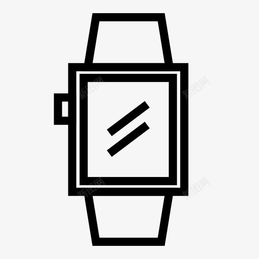 智能手表苹果手表智能手表手机svg_新图网 https://ixintu.com 手表 智能 苹果 手机 应用程序