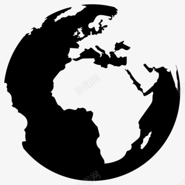 地球地面陆地图标