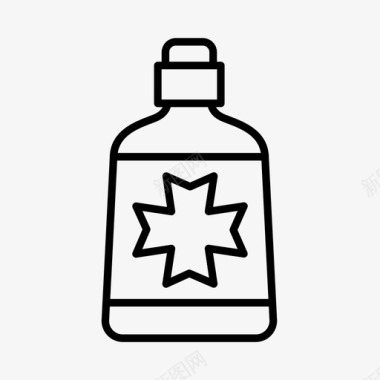 军需品作战国防图标