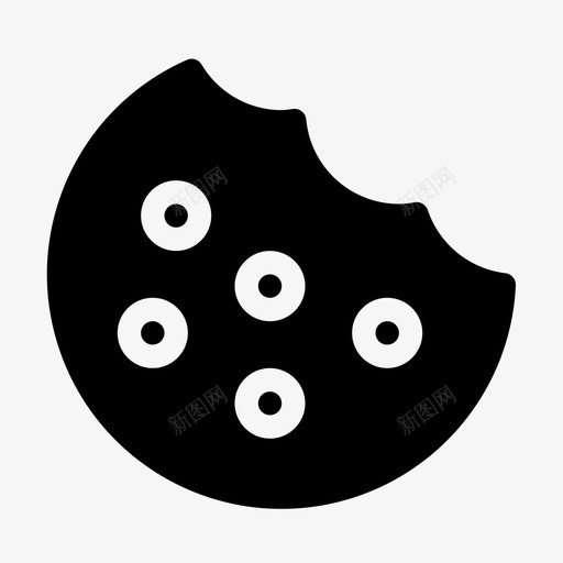 饼干巧克力点心svg_新图网 https://ixintu.com 饼干 巧克力 点心