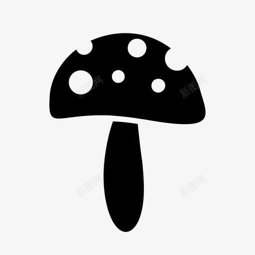 蘑菇真菌毒菌svg_新图网 https://ixintu.com 蘑菇 真菌 毒菌 有毒