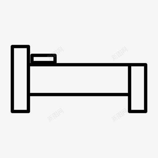 床床架卧铺svg_新图网 https://ixintu.com 床架 卧铺 沙发 休息 网页设计 用户界面 开发 材料 设计 设计图 图标