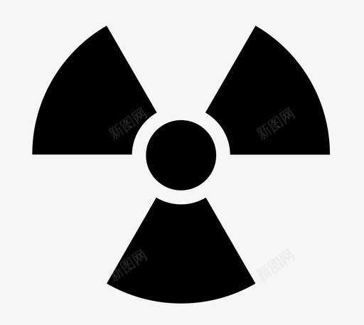 核标志危险辐射svg_新图网 https://ixintu.com 标志 危险 辐射 符号 有毒