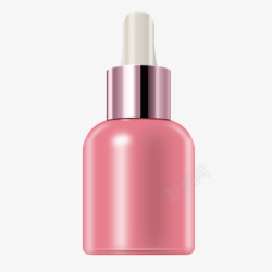 粉色化妆瓶素材