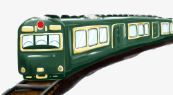 绿皮火车素材