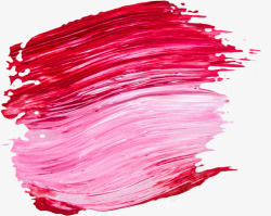 粉色涂鸦笔刷彩色渐变艺术笔刷创意油漆笔触涂鸦画笔装饰包装高清图片
