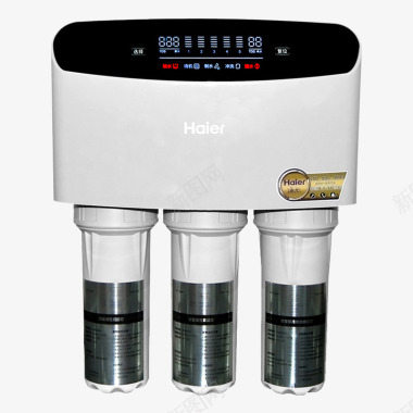 海尔HRO4005haier五级过滤反渗透净水机介图标