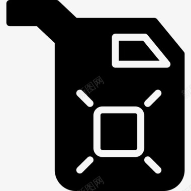 汽油容器加仑图标