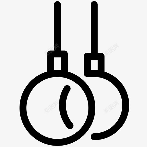 杂技戒指运动健身svg_新图网 https://ixintu.com 杂技 戒指 运动 健身 健身房
