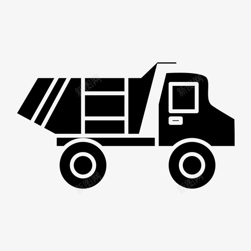 自卸卡车汽车垃圾svg_新图网 https://ixintu.com 自卸 卡车 汽车 垃圾