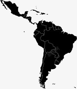 拉丁美洲地图拉丁美洲地图高清图片