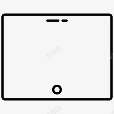 平板电脑ipad抽象版图标