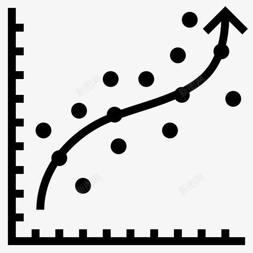 趋势预测分析回归svg_新图网 https://ixintu.com 趋势 预测 分析 回归 统计 业务 顾问 字形