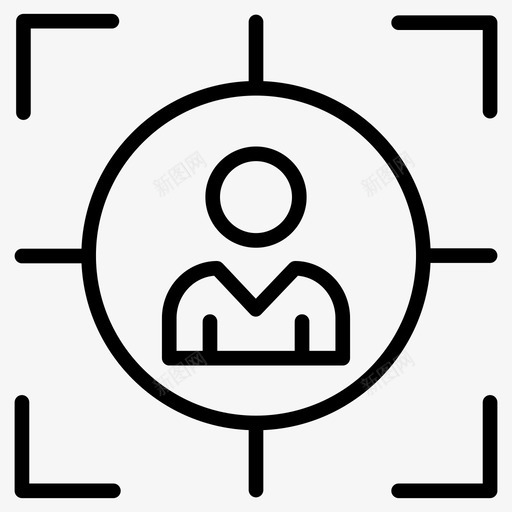 目标员工焦点svg_新图网 https://ixintu.com 目标 员工 焦点 配置文件 用户 人员 资源 图标