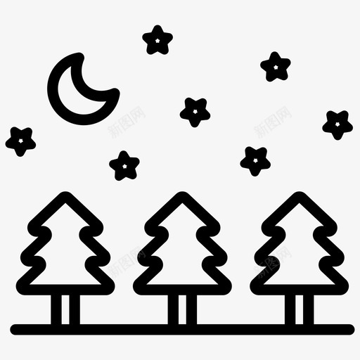 平安夜圣诞假期冬天svg_新图网 https://ixintu.com 平安夜 圣诞 假期 冬天 冬夜 旅行