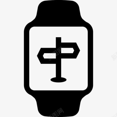 方向苹果手表智能手表图标