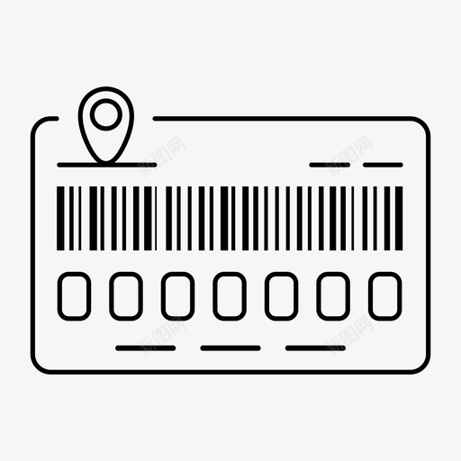 跟踪号条形码交货svg_新图网 https://ixintu.com 跟踪 条形码 交货 物流 装运