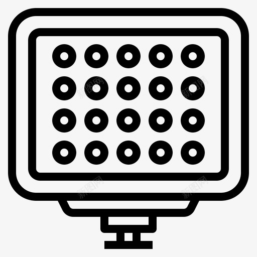 led灯相机摄影svg_新图网 https://ixintu.com 灯灯 相机 摄影