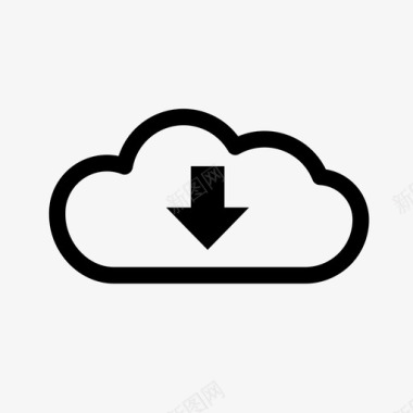 云下载电子商务图标