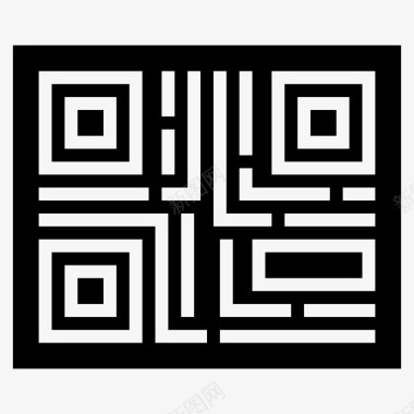 条形码qrcode扫描图标