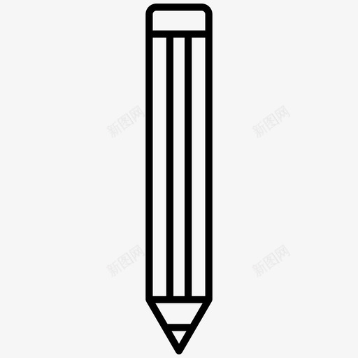 铅笔抽象svg_新图网 https://ixintu.com 铅笔 抽象