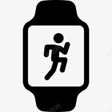高间隔训练苹果手表健身图标