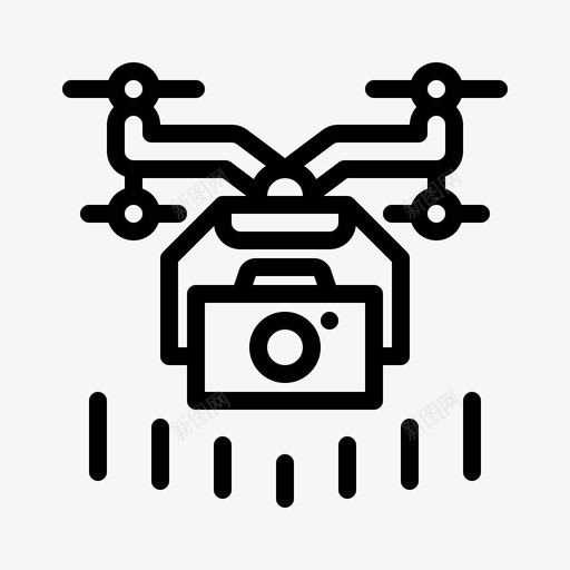 无人机带摄像头飞行照片svg_新图网 https://ixintu.com 无人机 摄像头 飞行 照片 技术
