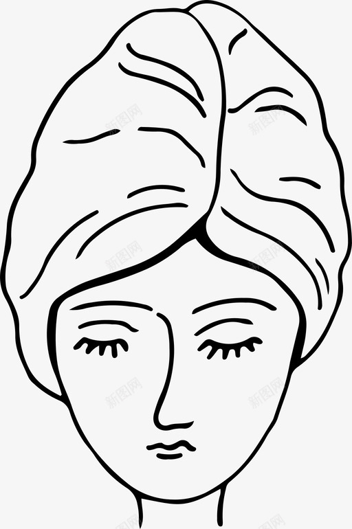 女孩用毛巾美容健康svg_新图网 https://ixintu.com 女孩 毛巾 水疗 美容 健康 放松 女人 桑拿 浴室