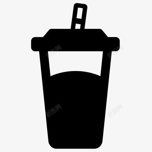 咖啡饮料杯子svg_新图网 https://ixintu.com 饮料 咖啡 杯子 外卖