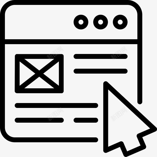 内容cms布局svg_新图网 https://ixintu.com 优化 搜索引擎 内容 布局 大纲 黑色 部分