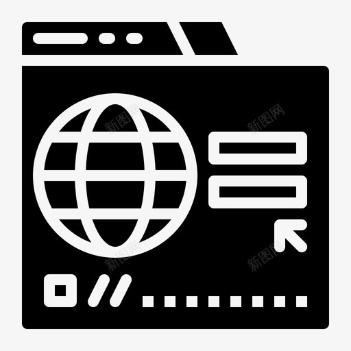 网站浏览器通讯svg_新图网 https://ixintu.com 网站 浏览器 通讯 页面 数字 营销