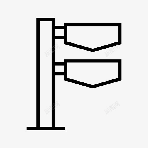 标牌广告牌显示屏svg_新图网 https://ixintu.com 标牌 广告牌 显示屏 路标