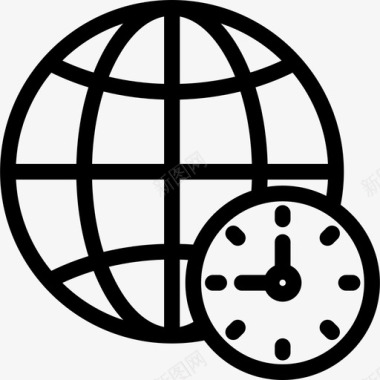 全球地球仪位置图标