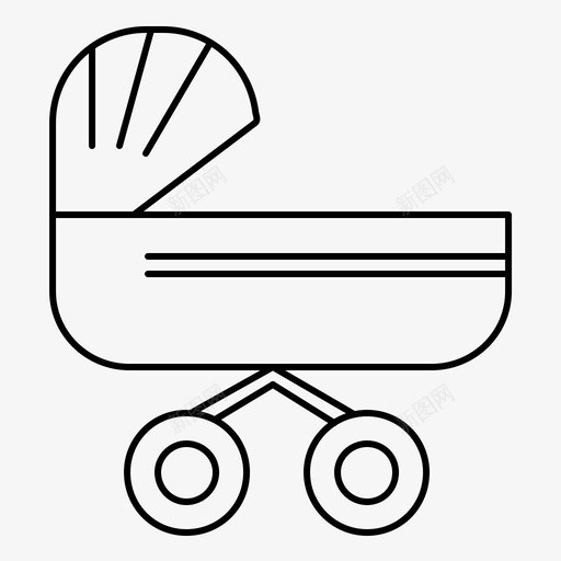 婴儿推车儿童推svg_新图网 https://ixintu.com 推车 婴儿 儿童 推推 孕妇 怀孕