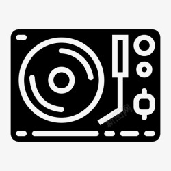 派对标志转盘cd播放器高清图片