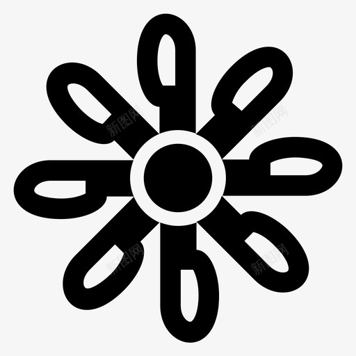 茉莉花装饰花花设计svg_新图网 https://ixintu.com 茉莉花 装饰 花花 设计 图案 风格 符号