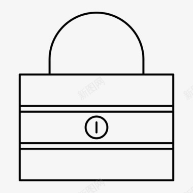 锁代码密码图标