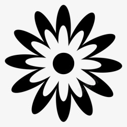 多年生花卉画装饰花花卉设计高清图片