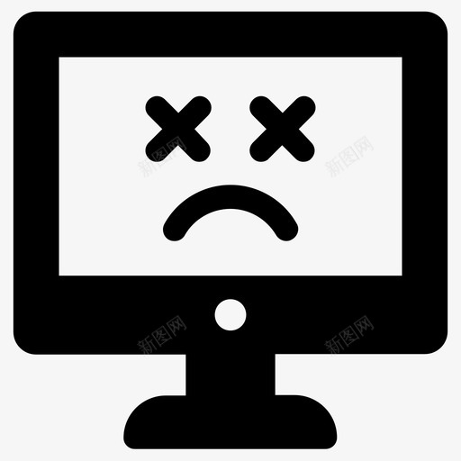 找不到404错误计算机svg_新图网 https://ixintu.com 不到 不存在 计算机 错误 页面