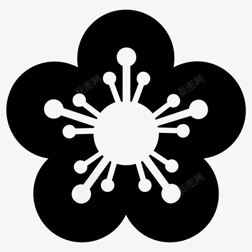 野花花卉设计森林花svg_新图网 https://ixintu.com 野花 花卉 设计 森林 多年生 水下 装饰 符号