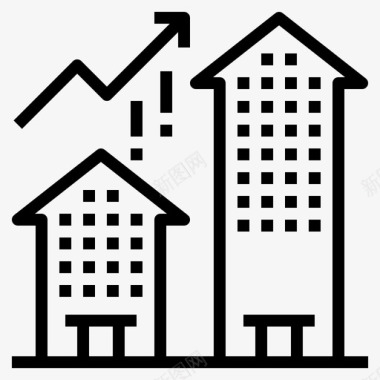 组织绩效公司扩张图标