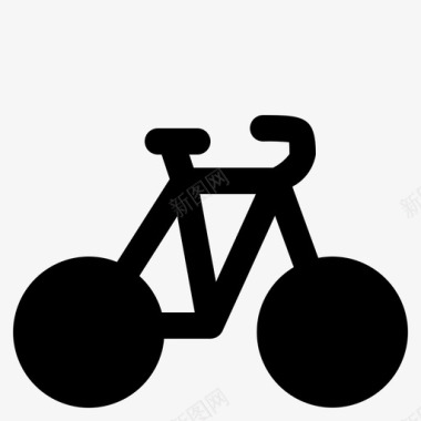 自行车货物物流图标