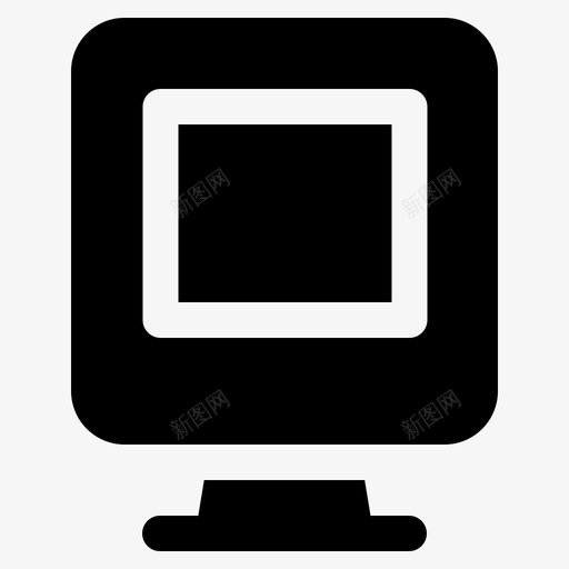 监视器应用程序计算机svg_新图网 https://ixintu.com 应用程序 桌面 监视器 计算机 技术 字形