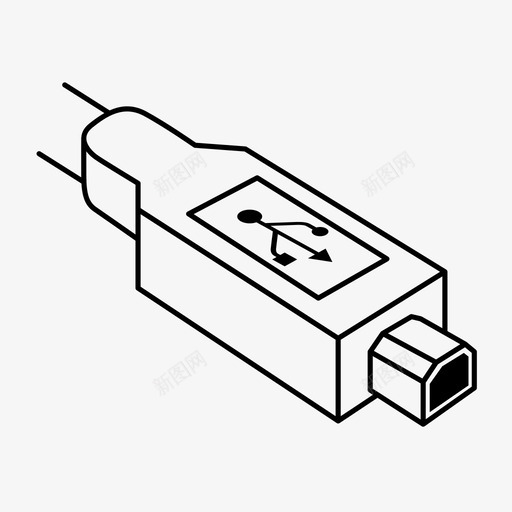 usbb端口电缆连接svg_新图网 https://ixintu.com 端口 连接 电缆 插槽 插座 终端